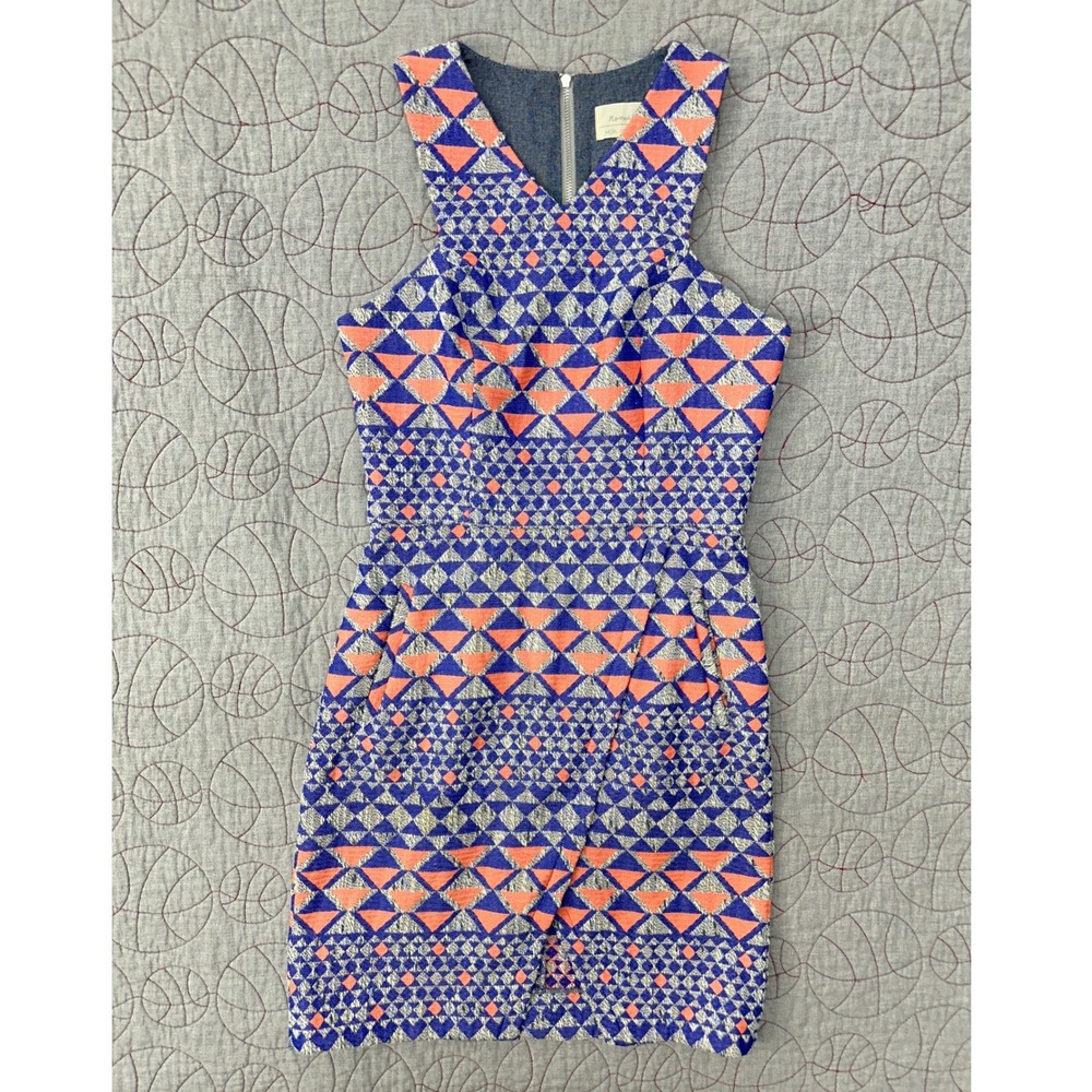 Nomad Morgan Carper Dress Blue Orange Mesa Jacquard / Womens Small‎